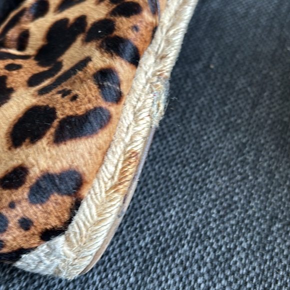Leopard Print Espadrille Men Shoes - Picture 14 of 16